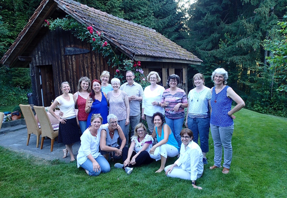 Gesangs-Wochenende mit der Frauenscola in Muri/ Schweiz, Juni 2018